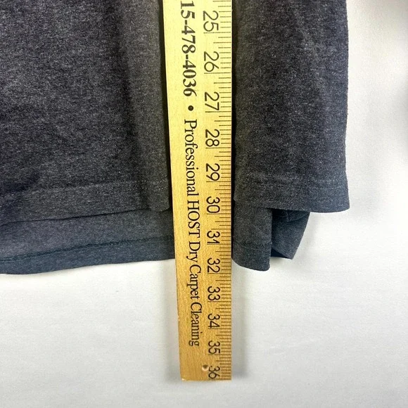 Carhartt Long Sleeve T-Shirt Men's Size Large Gray Loose Fit Activewear - Picture 6 of 8